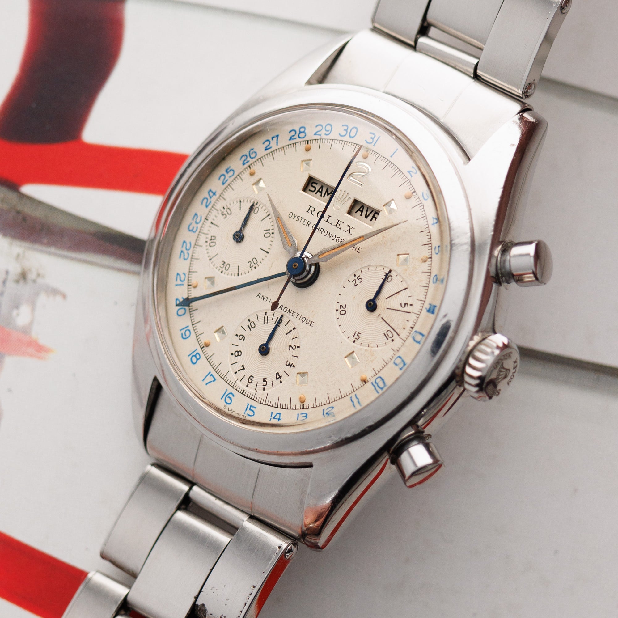 Rolex Chronograph Jean Claude Killy Ref. 6036 in Superb Condition