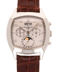 Patek Philippe - Patek Philippe White Gold Perpetual Calendar Chronograph Watch Ref. 5020 - The Keystone Watches