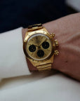 Rolex - Rolex Yellow Gold Cosmograph Daytona Watch Ref. 6265 with Original Box and Papers - The Keystone Watches