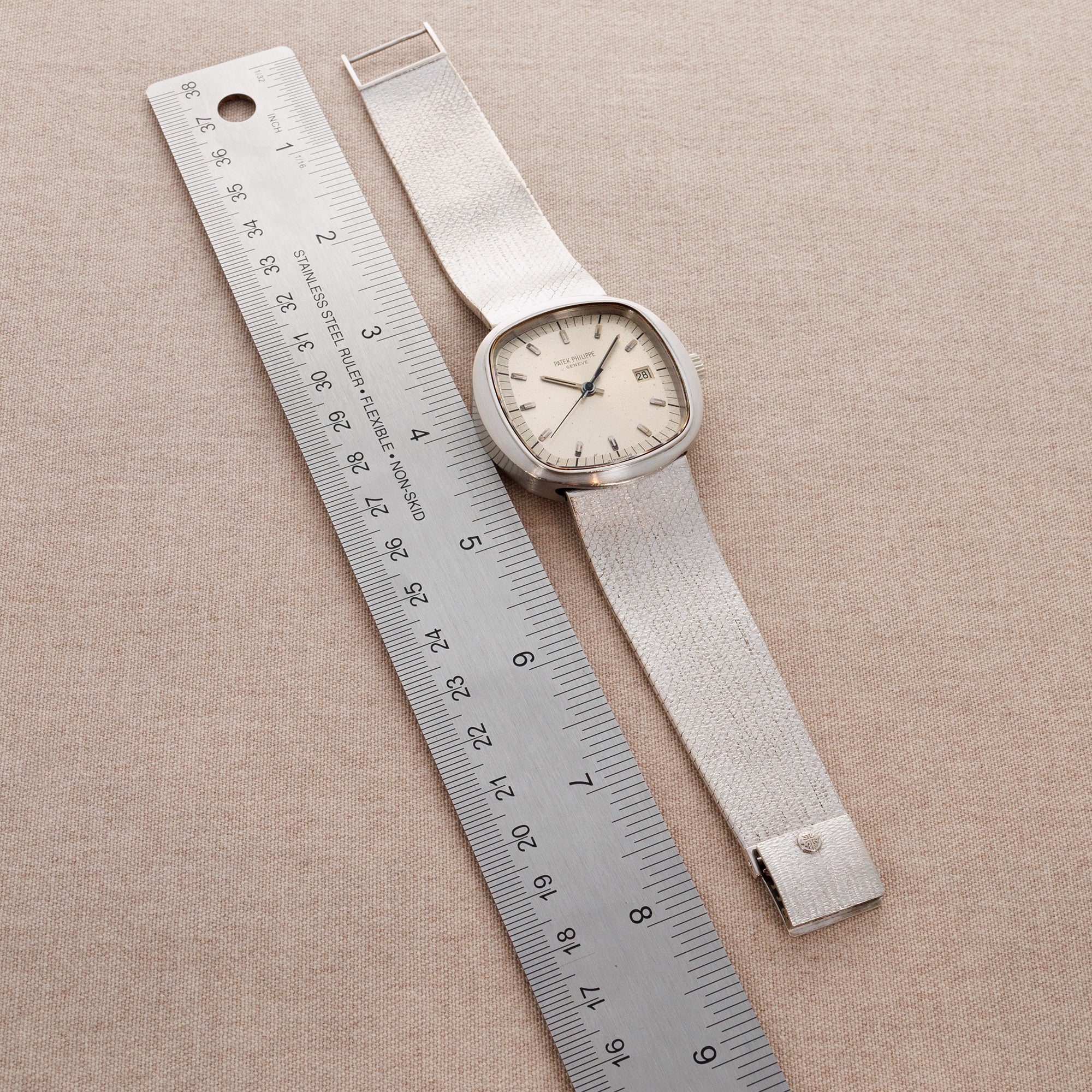 Patek Philippe White Gold Beta 21 Watch Ref. 3597