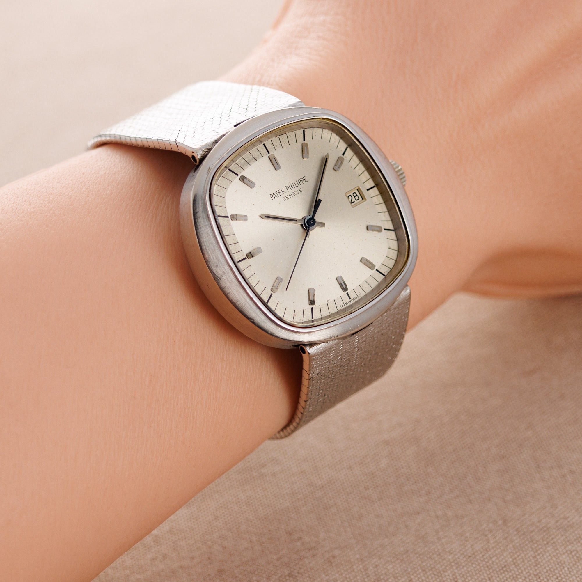 Patek Philippe White Gold Beta 21 Watch Ref. 3597