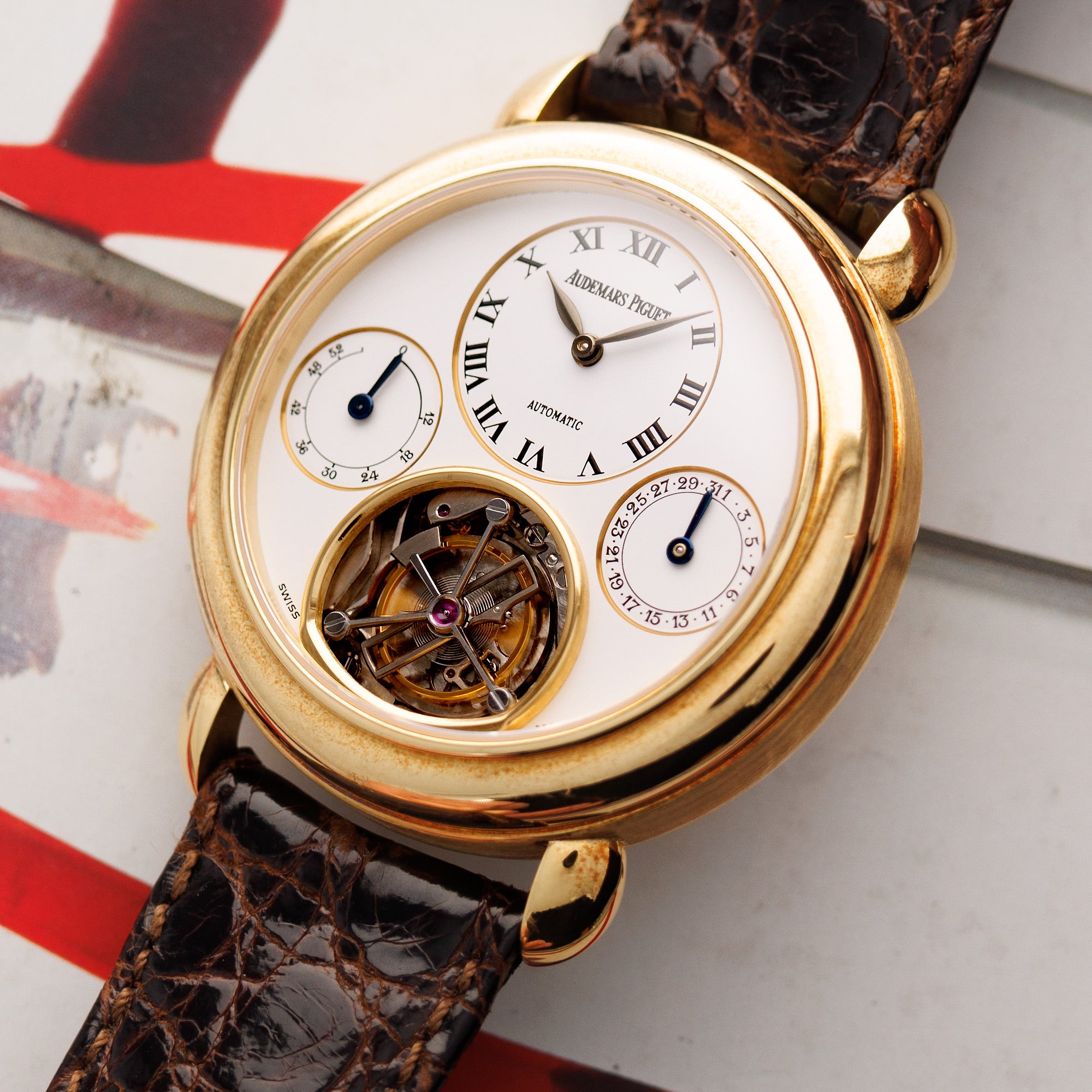 Audemars Piguet - Audemars Piguet Jules Audemars Yellow Gold Tourbillon Watch Ref. 25718 - The Keystone Watches