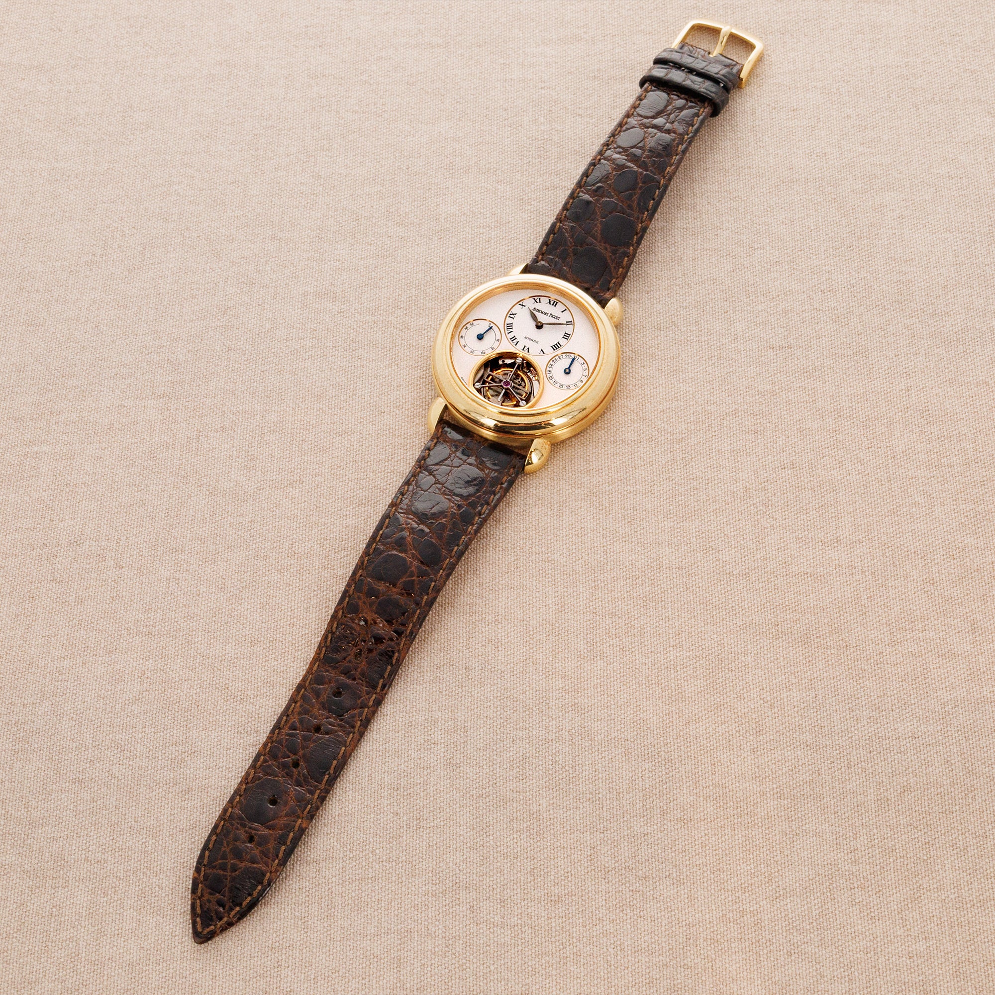 Audemars Piguet - Audemars Piguet Jules Audemars Yellow Gold Tourbillon Watch Ref. 25718 - The Keystone Watches