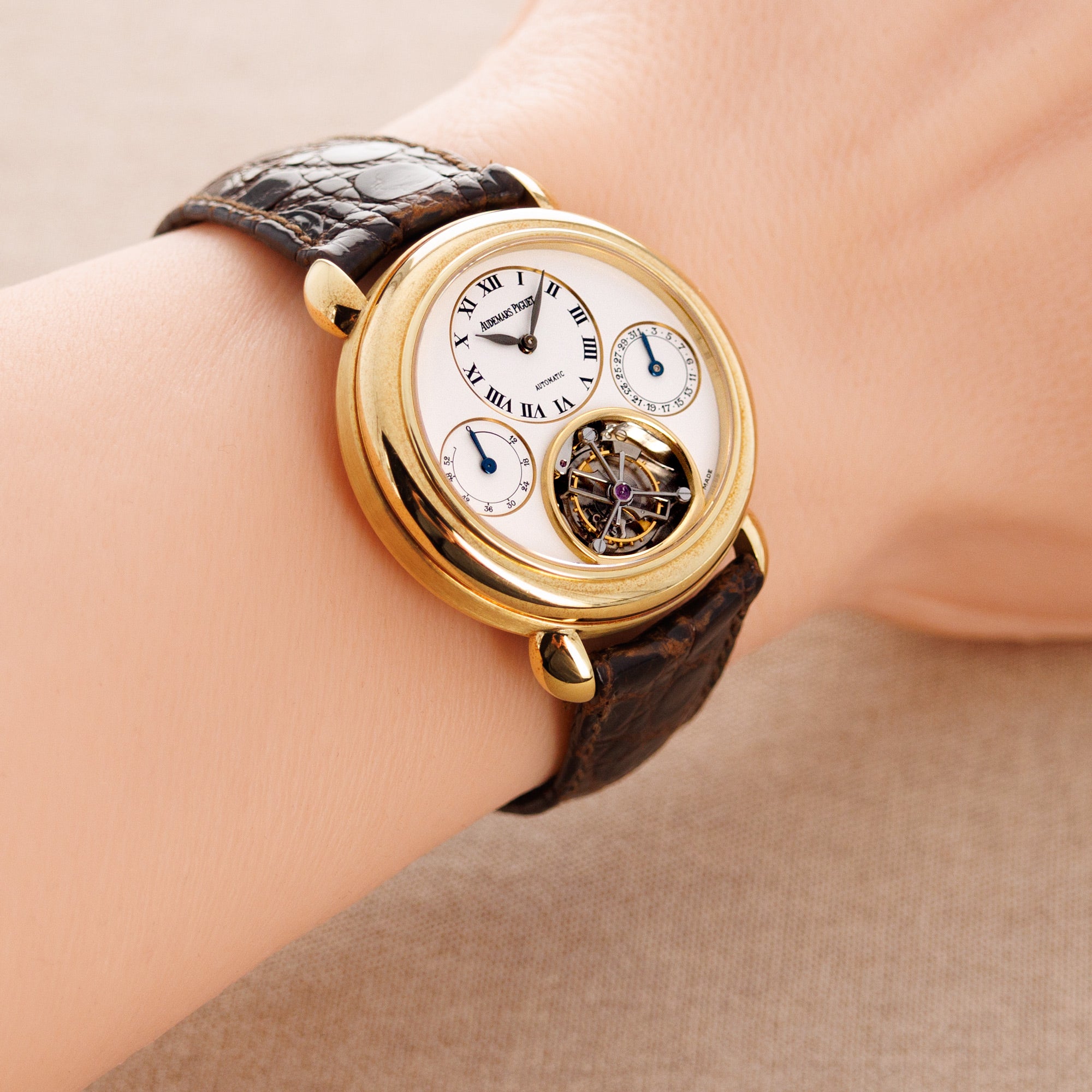 Audemars Piguet - Audemars Piguet Jules Audemars Yellow Gold Tourbillon Watch Ref. 25718 - The Keystone Watches