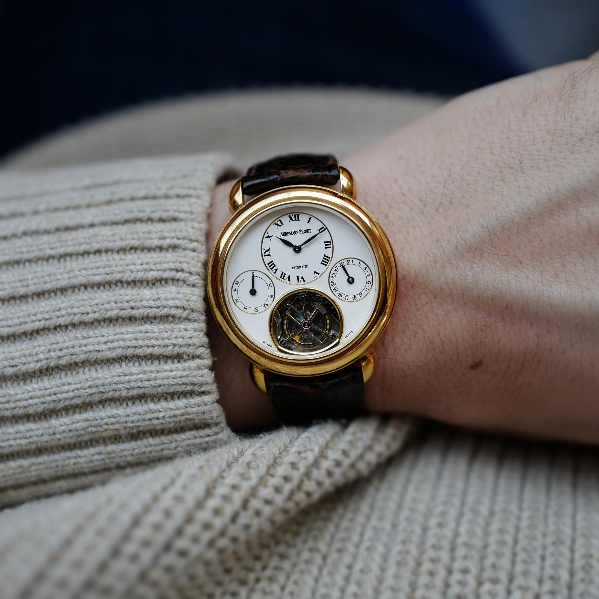 Audemars Piguet - Audemars Piguet Jules Audemars Yellow Gold Tourbillon Watch Ref. 25718 - The Keystone Watches