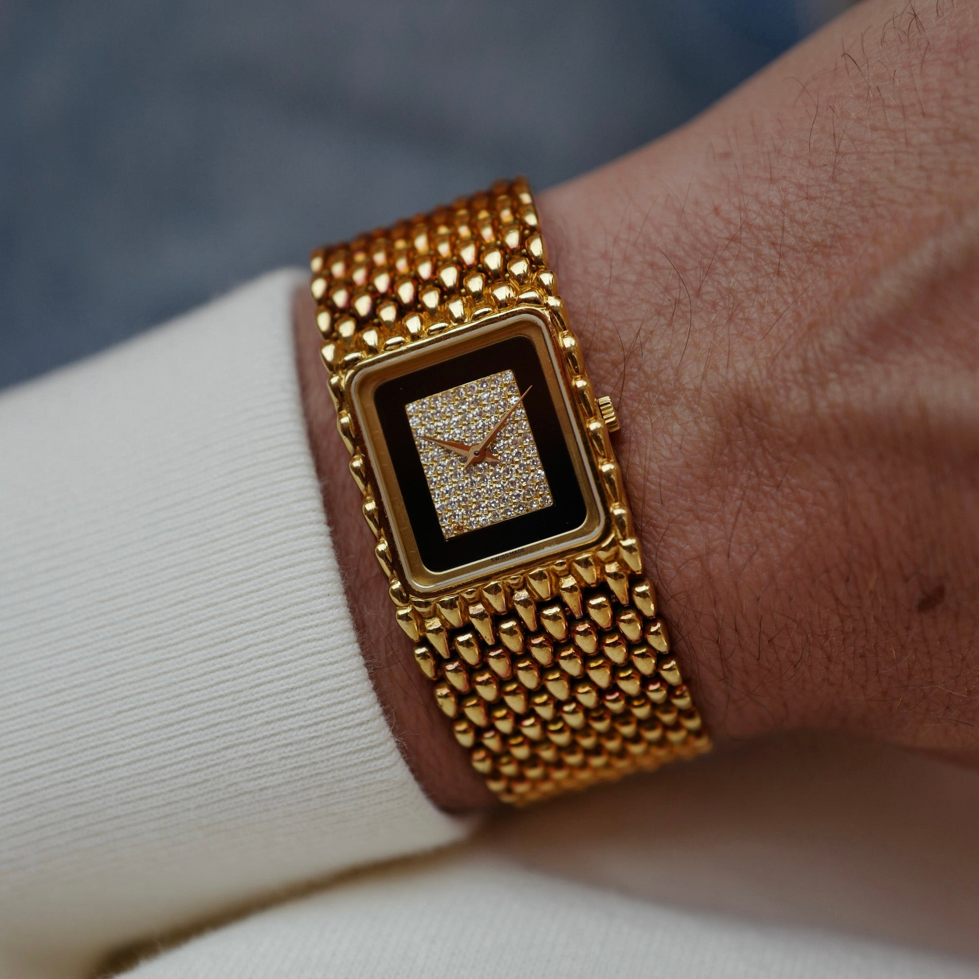 Audemars Piguet Yellow Gold Bracelet Watch (New Arrival)