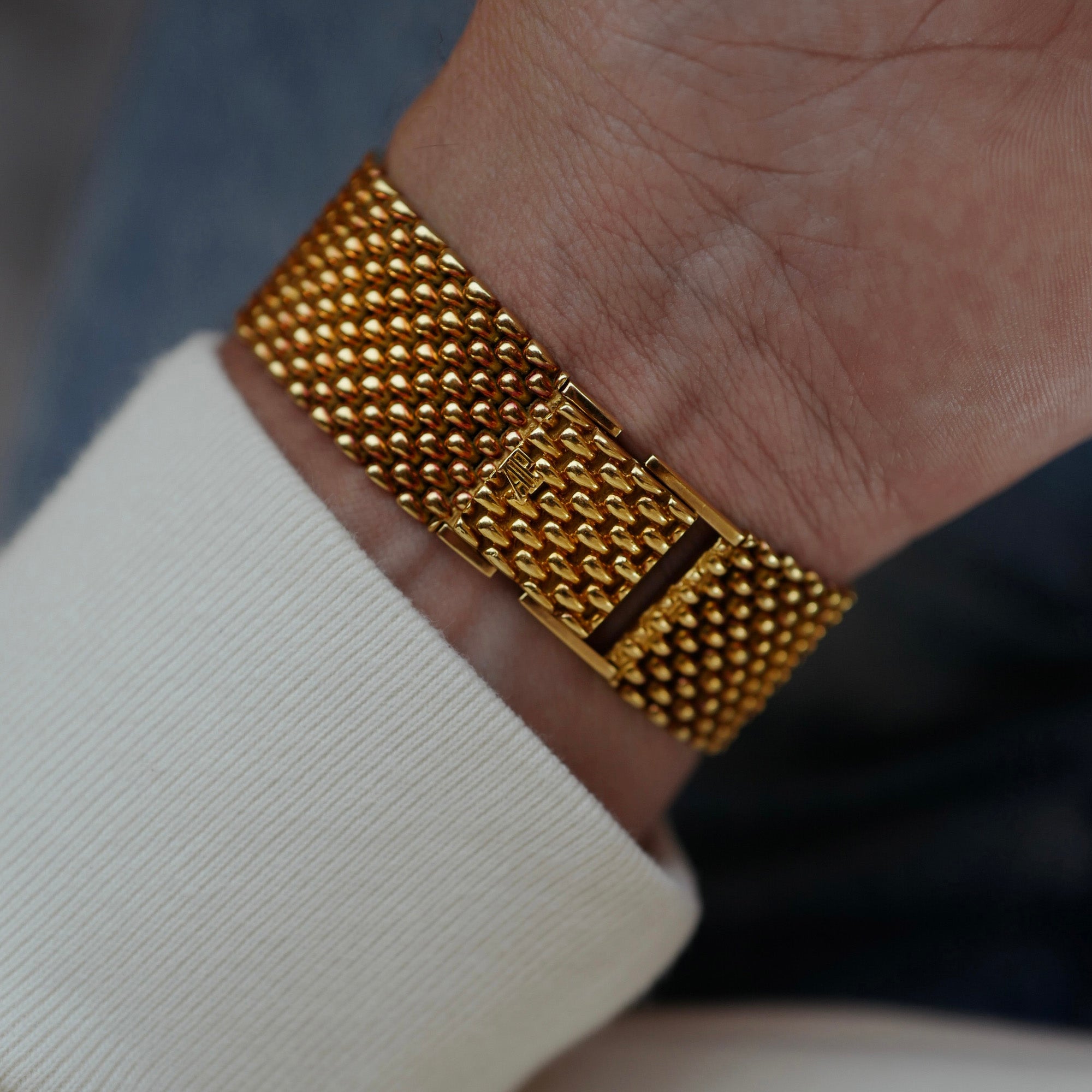 Audemars Piguet Yellow Gold Bracelet Watch (New Arrival)