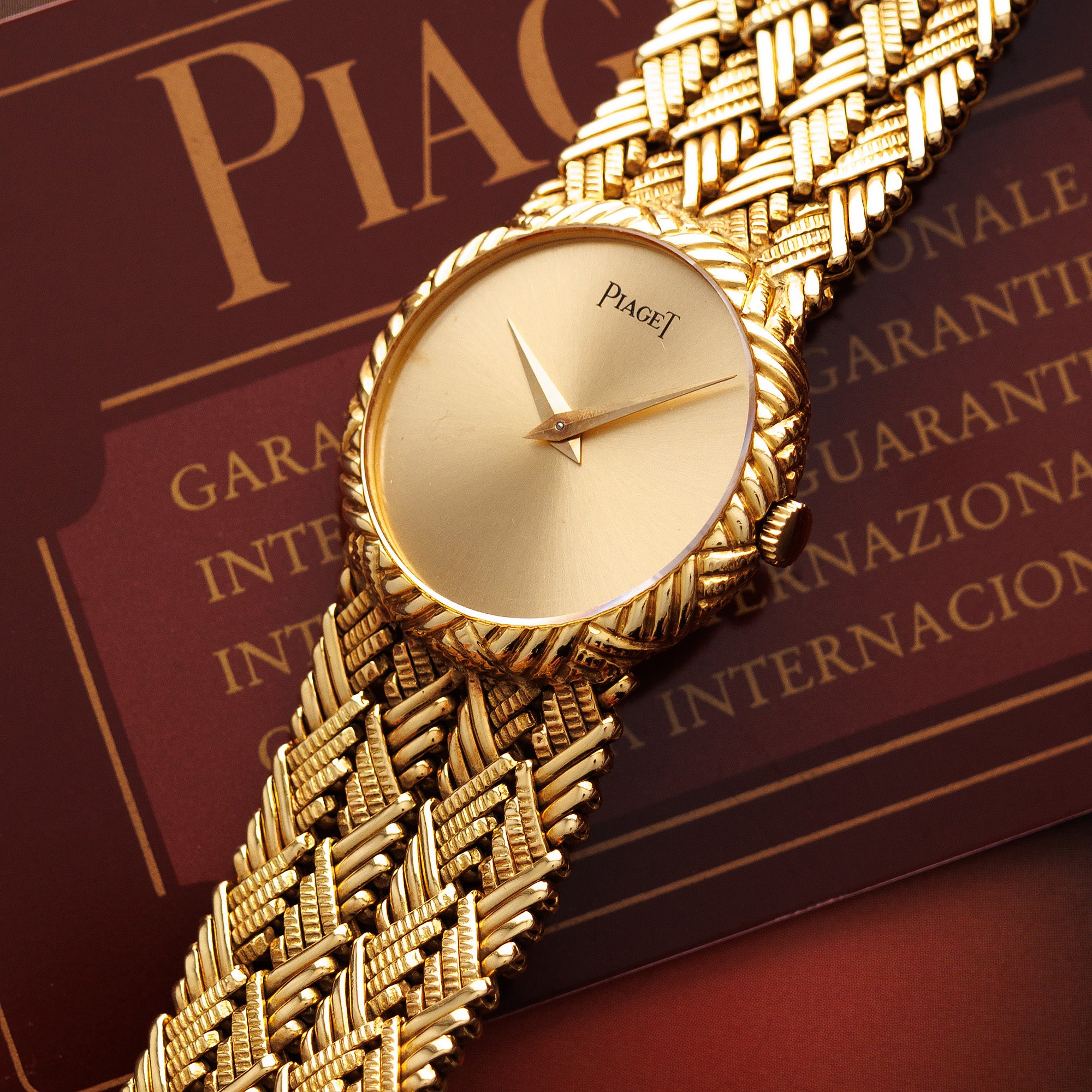 Piaget women's gold watches best sale