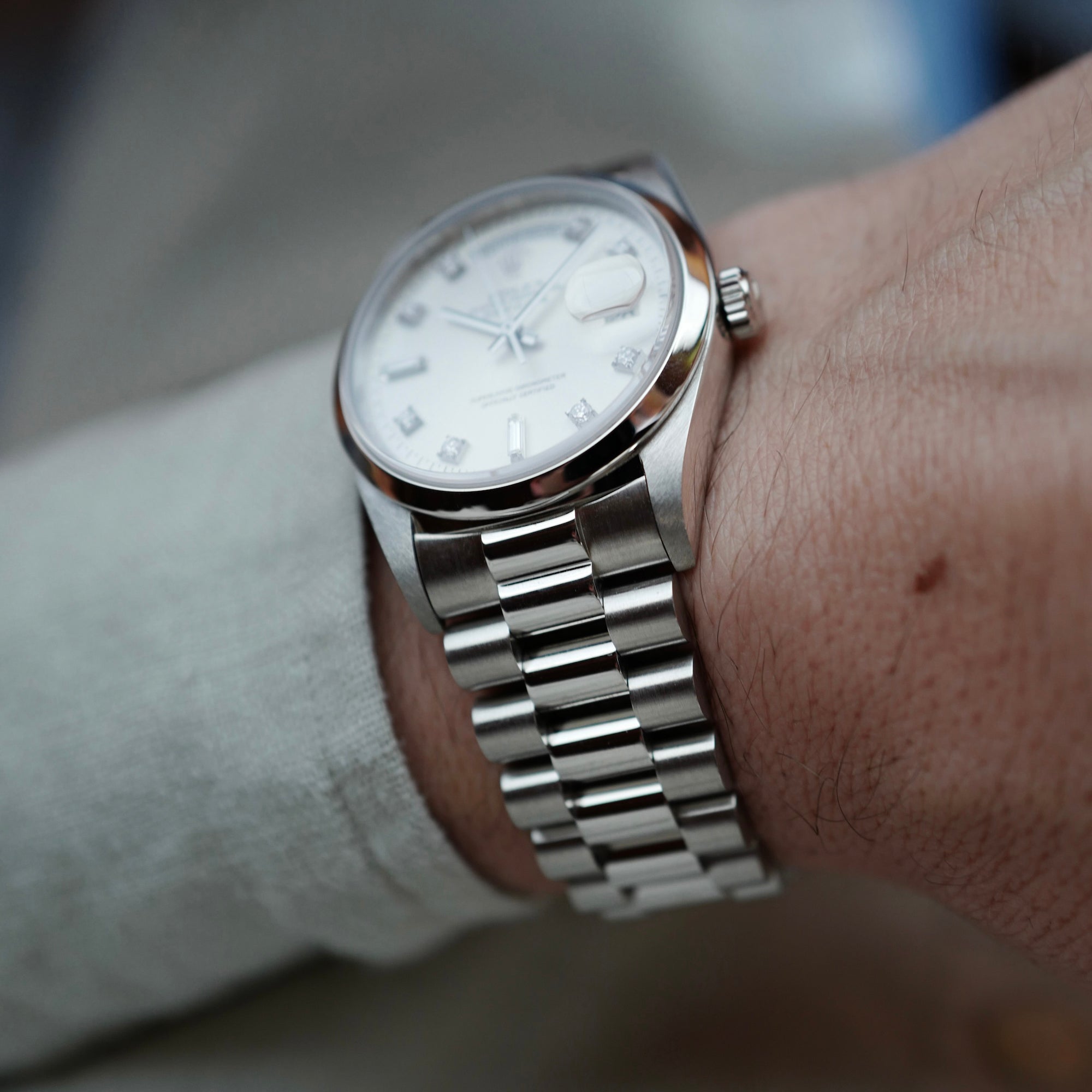 Rolex Platinum Day Date Ref. 18206