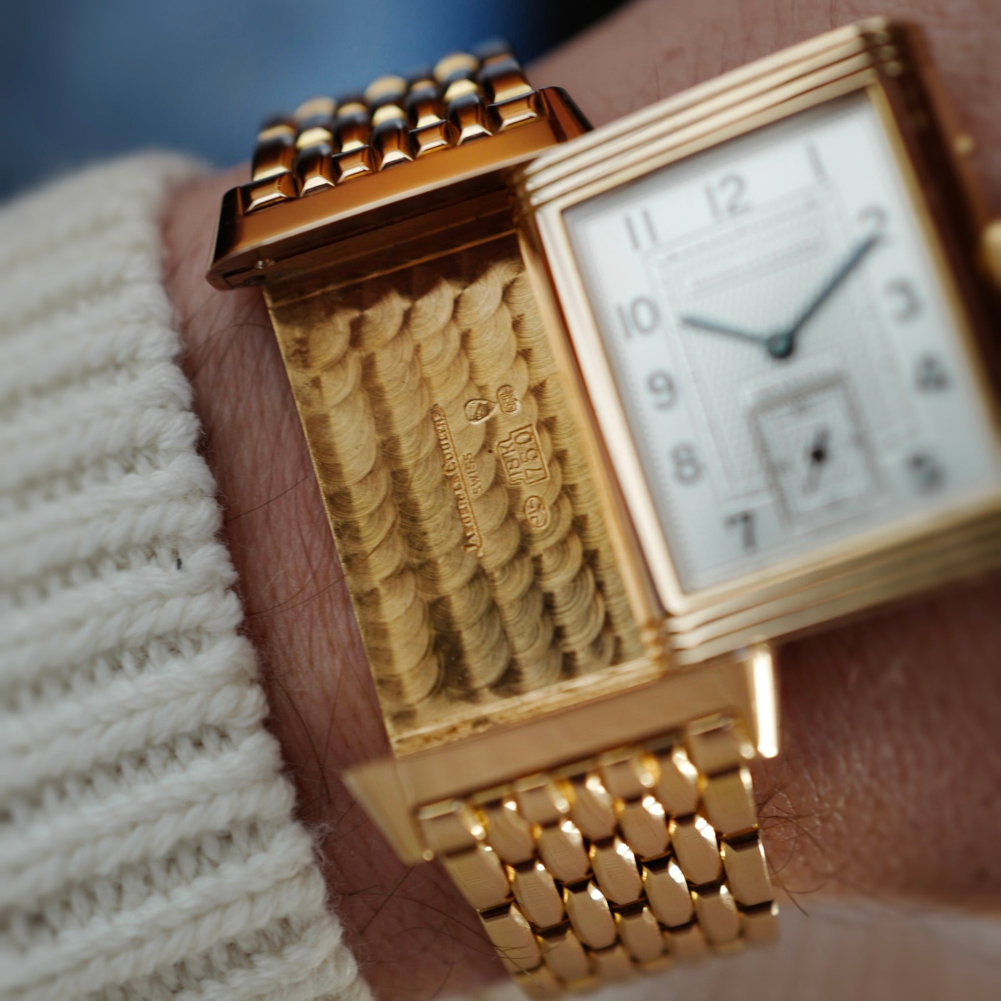 Jaeger LeCoultre - Jaeger Lecoultre Rose Gold Reverso Day Night Duoface Ref. 270.2.54 - The Keystone Watches