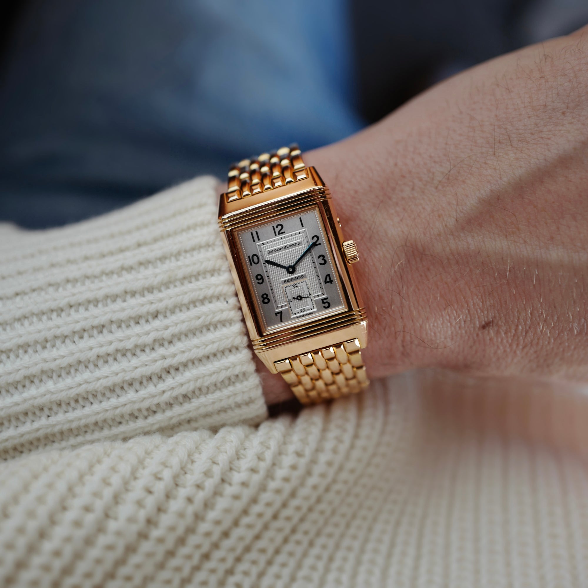 Jaeger LeCoultre - Jaeger Lecoultre Rose Gold Reverso Day Night Duoface Ref. 270.2.54 - The Keystone Watches