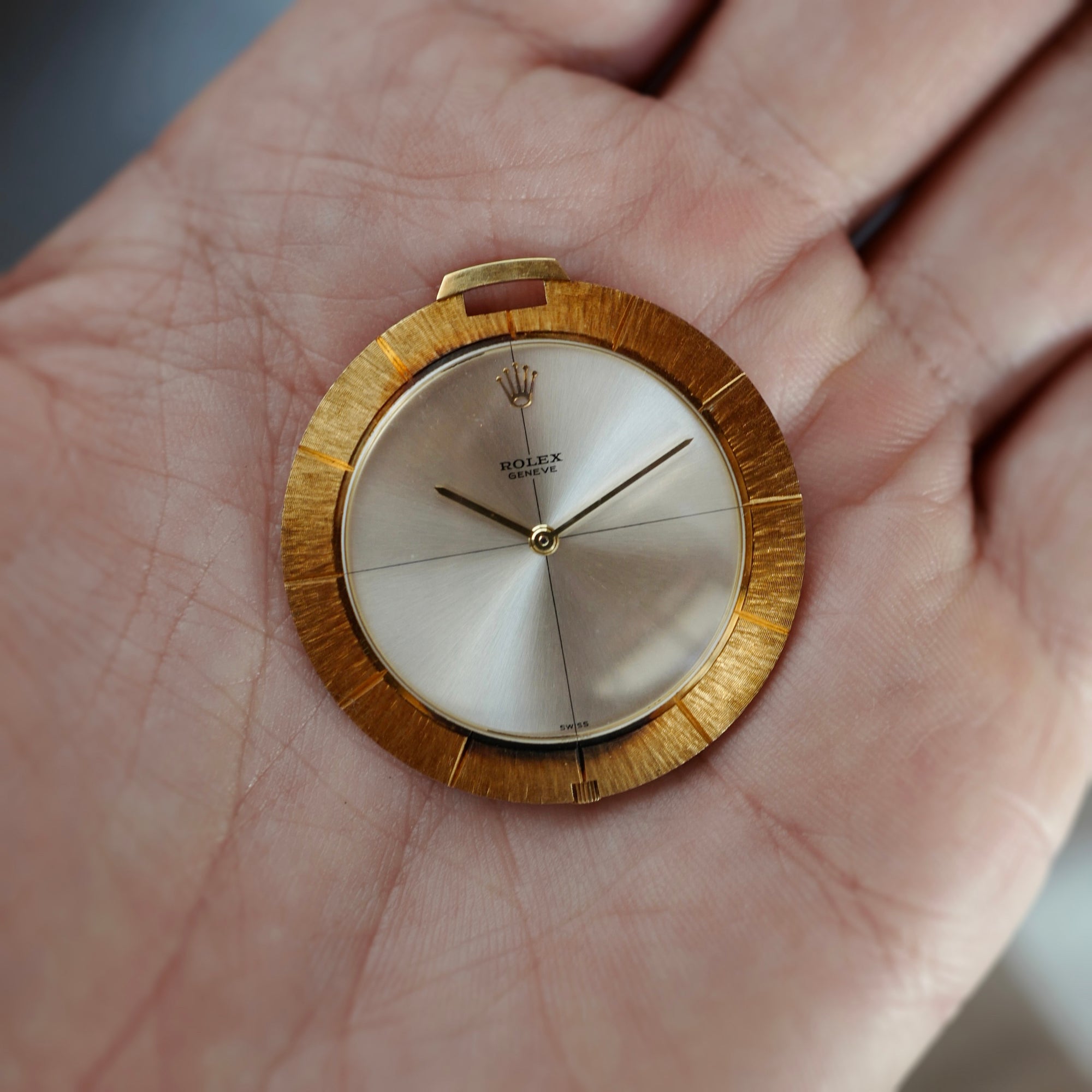 Rolex Yellow Gold Pocket Watch Ref. 3694 in Perfect Condition