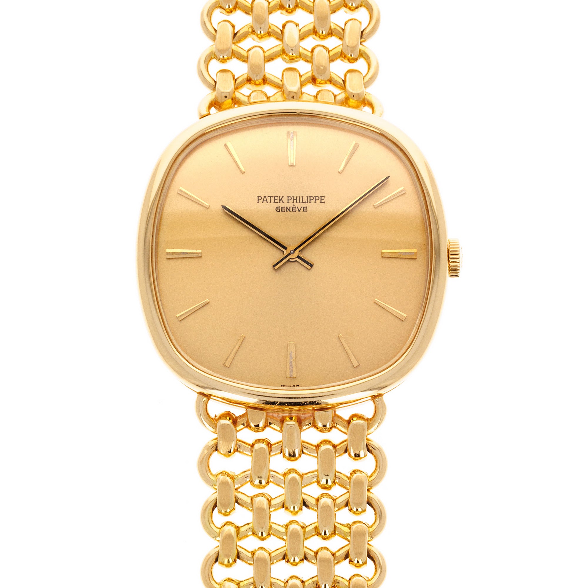 Patek Philippe Yellow Gold Circle Watch Ref. 3844