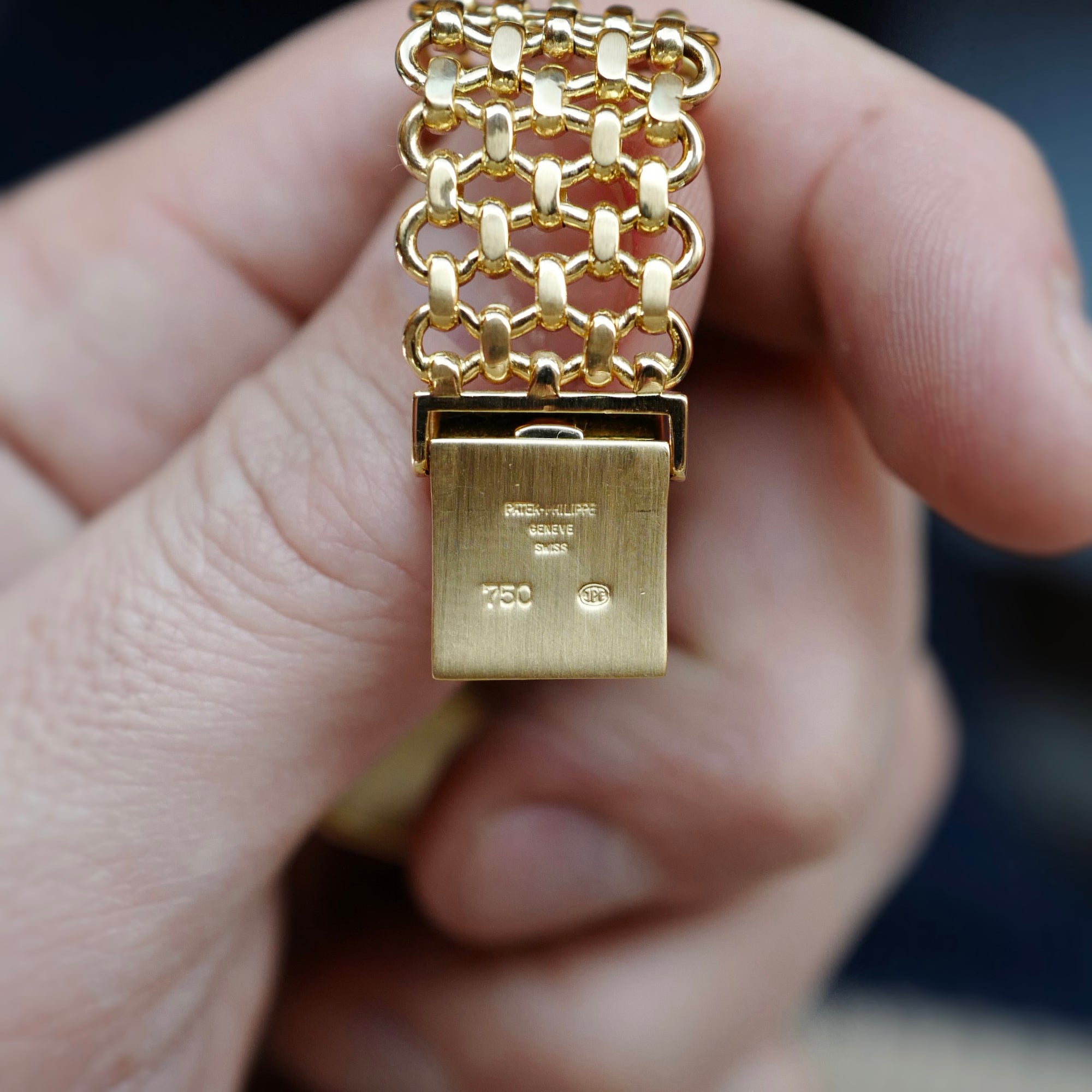 Patek Philippe Yellow Gold Circle Watch Ref. 3844