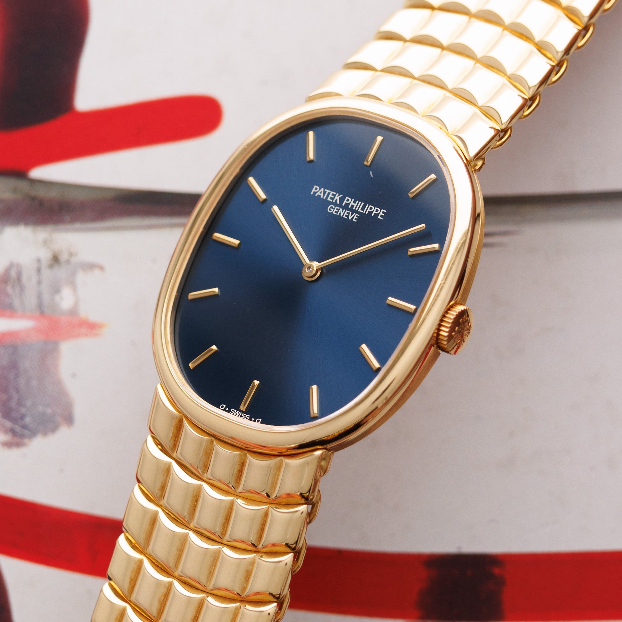 Patek Philippe Yellow Gold Ellipse Ref. 3848