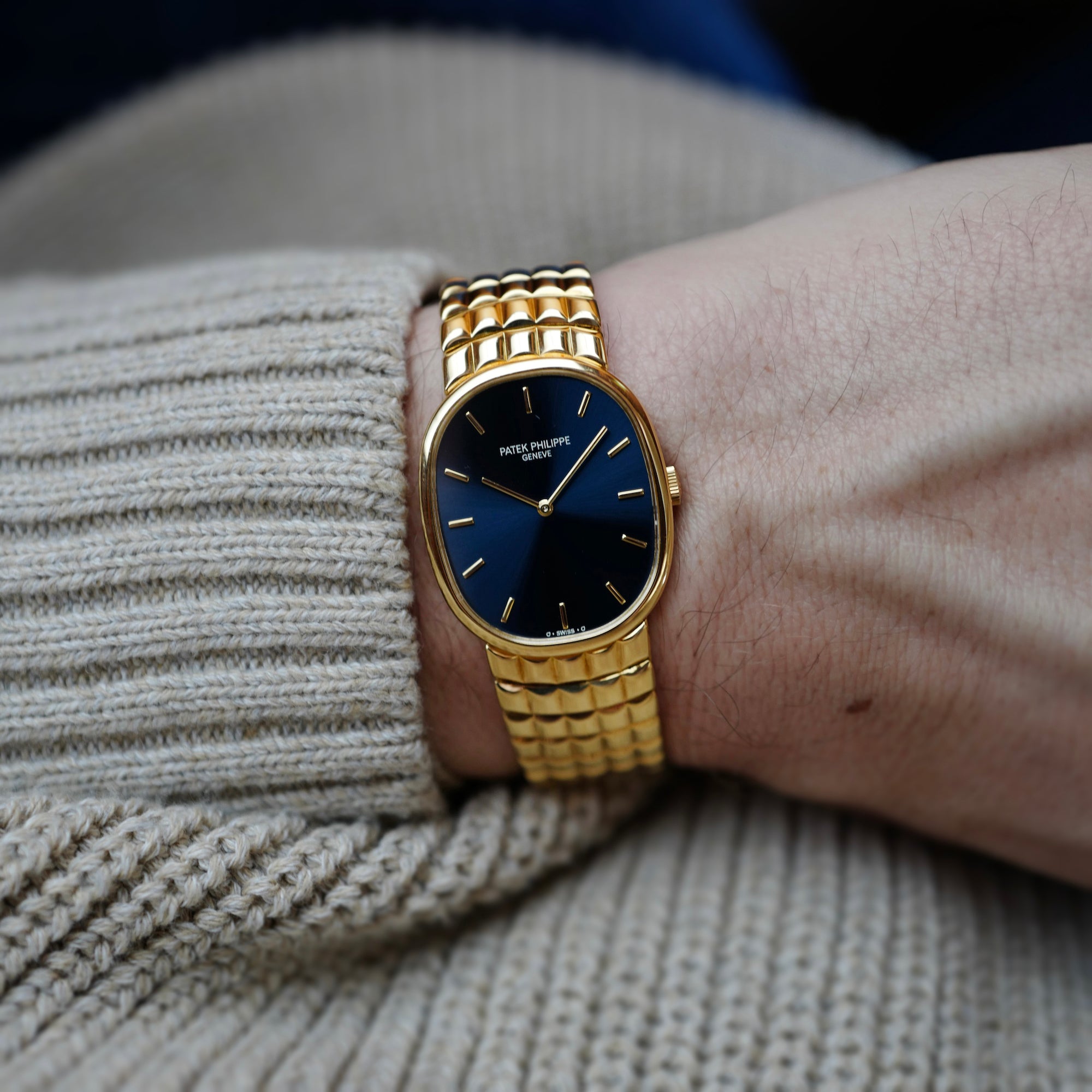 Patek Philippe Yellow Gold Ellipse Ref. 3848