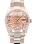 Rolex White Gold Salmon Dial Day-Date Ref. 118209