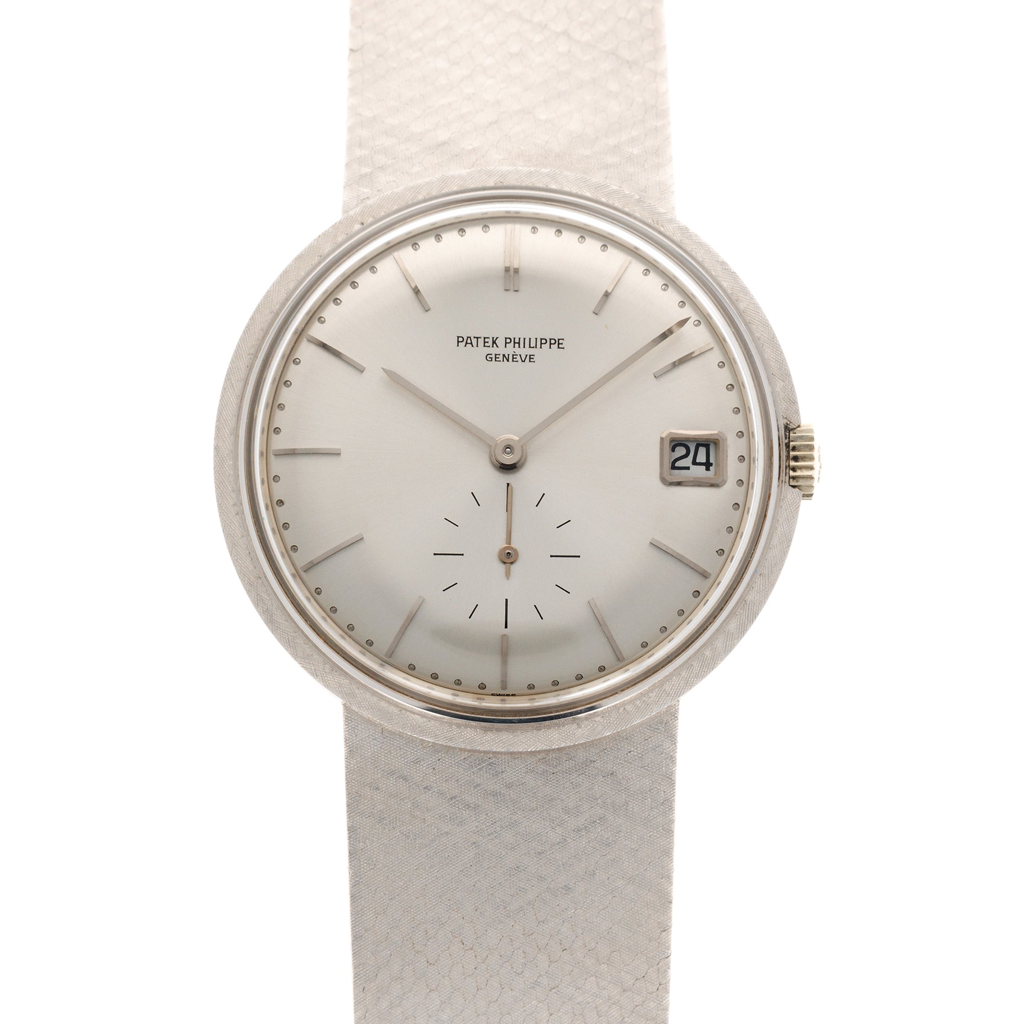 Patek Philippe - Patek Philippe White Gold Automatic Watch Ref. 3445 - The Keystone Watches