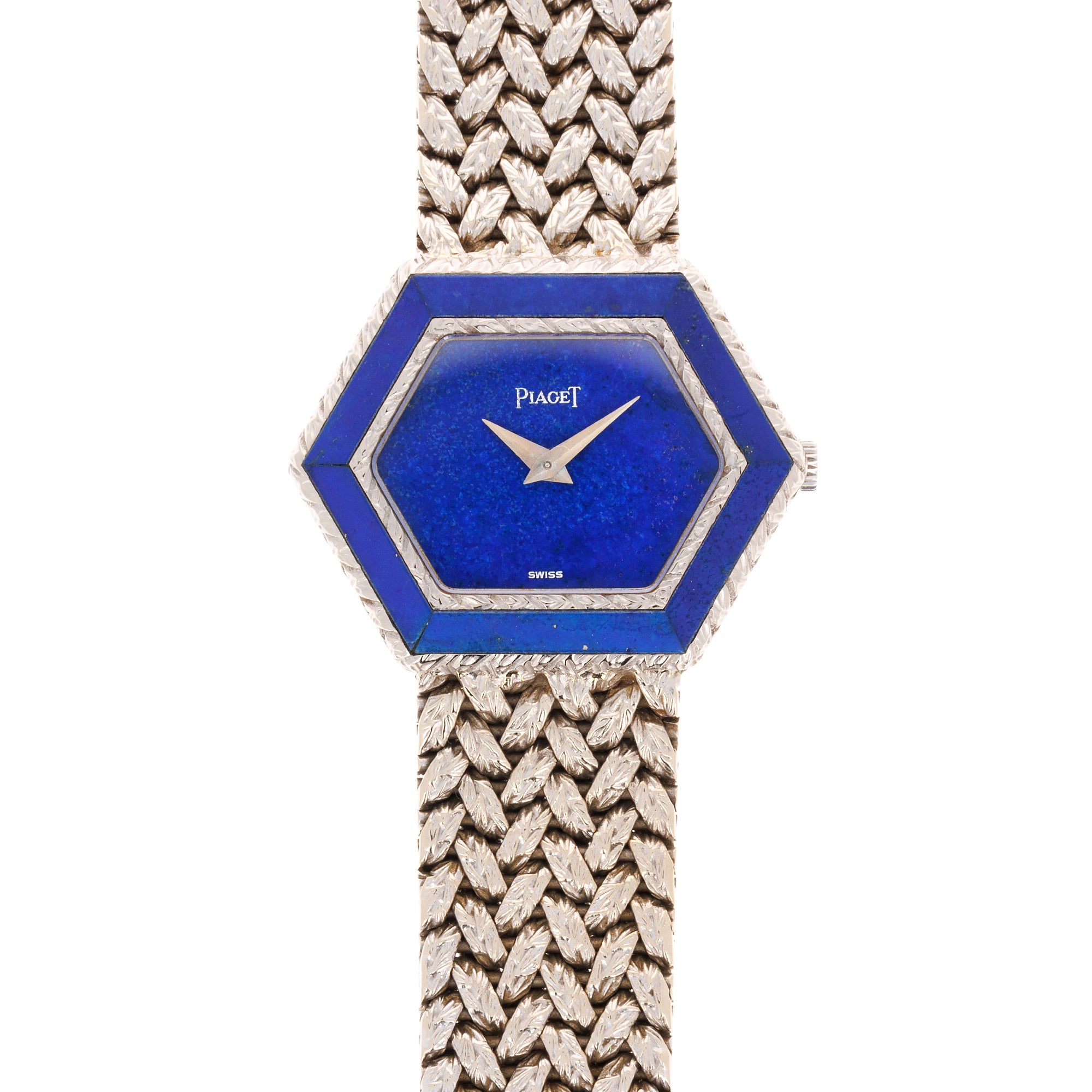 Piaget - Piaget White Gold Lapis Watch Ref. 9553 - The Keystone Watches