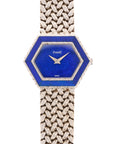 Piaget - Piaget White Gold Lapis Watch Ref. 9553 - The Keystone Watches