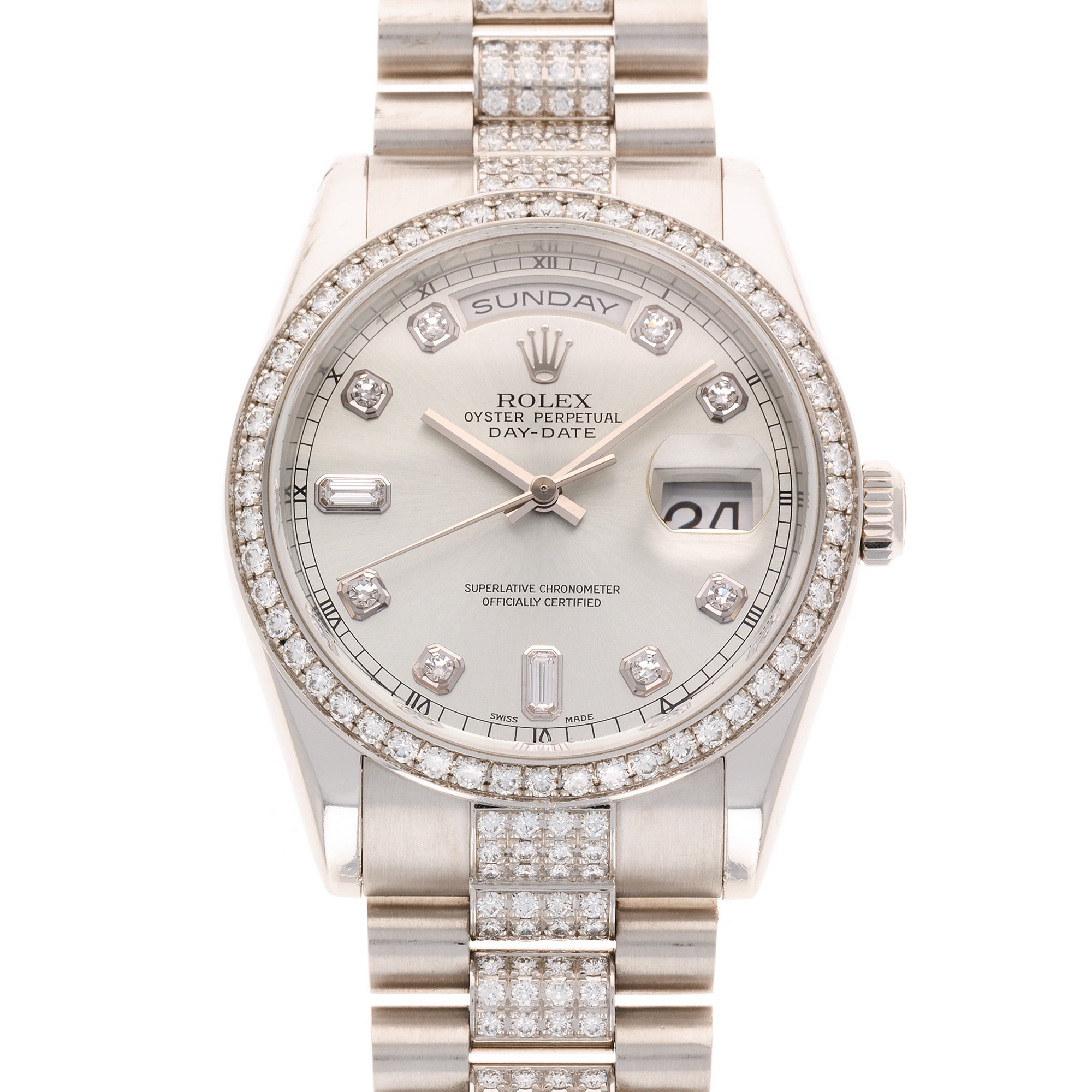 Rolex - Rolex Platinum Day-Date Ref. 118346 - The Keystone Watches