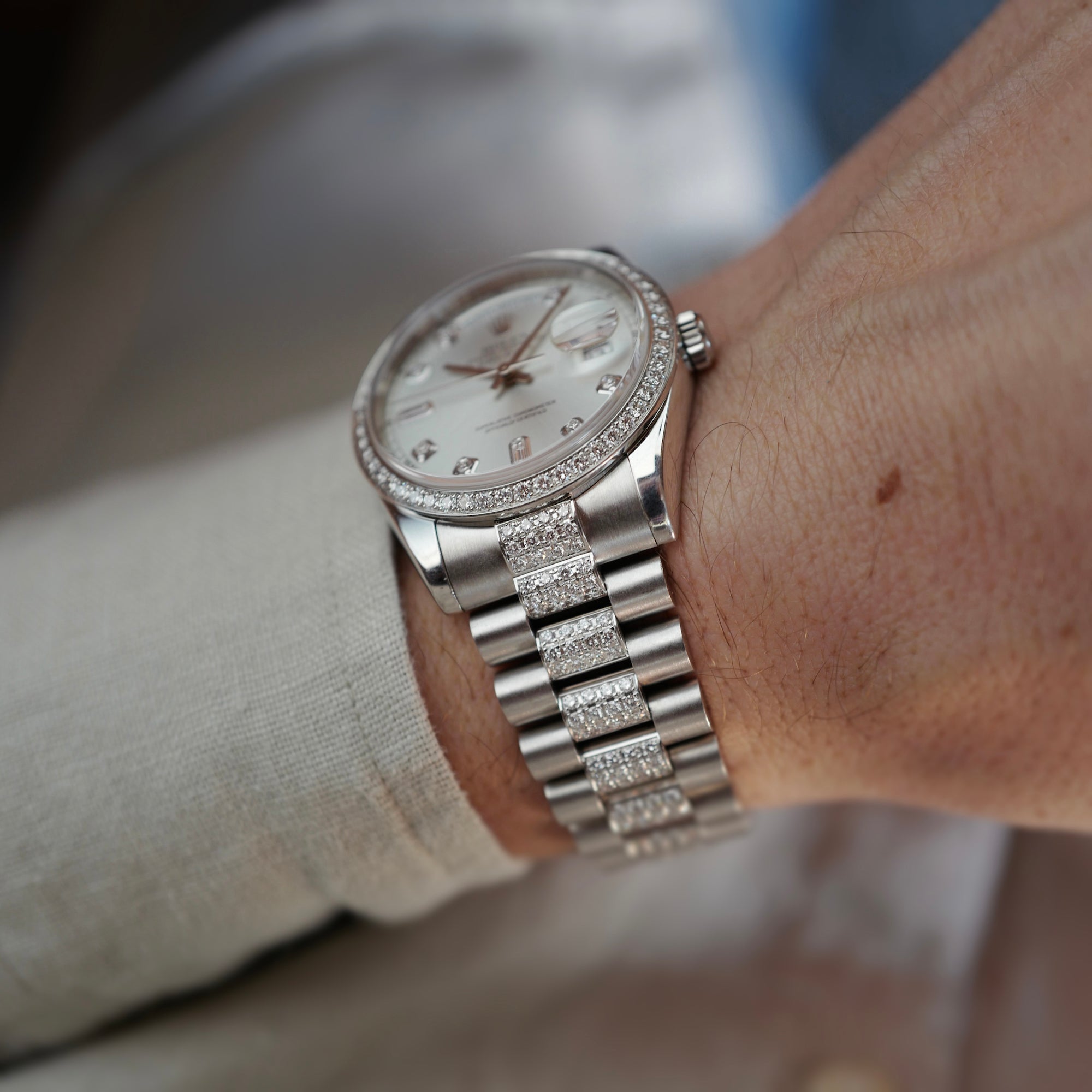 Rolex Platinum Day-Date 118346 - Main Image