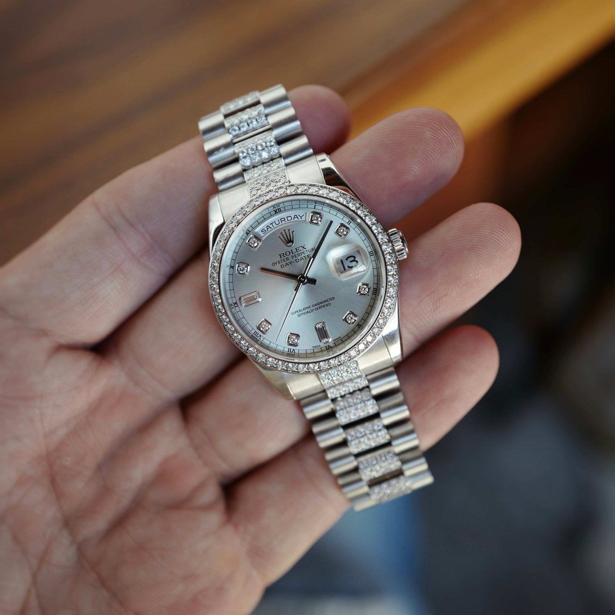 Rolex - Rolex Platinum Day-Date Ref. 118346 - The Keystone Watches