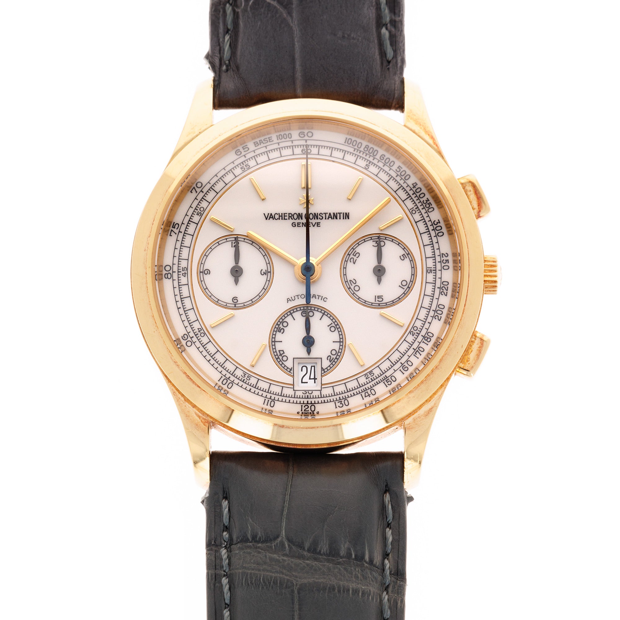Vacheron Constantin Yellow Gold Chronograph Watch Ref. 49002