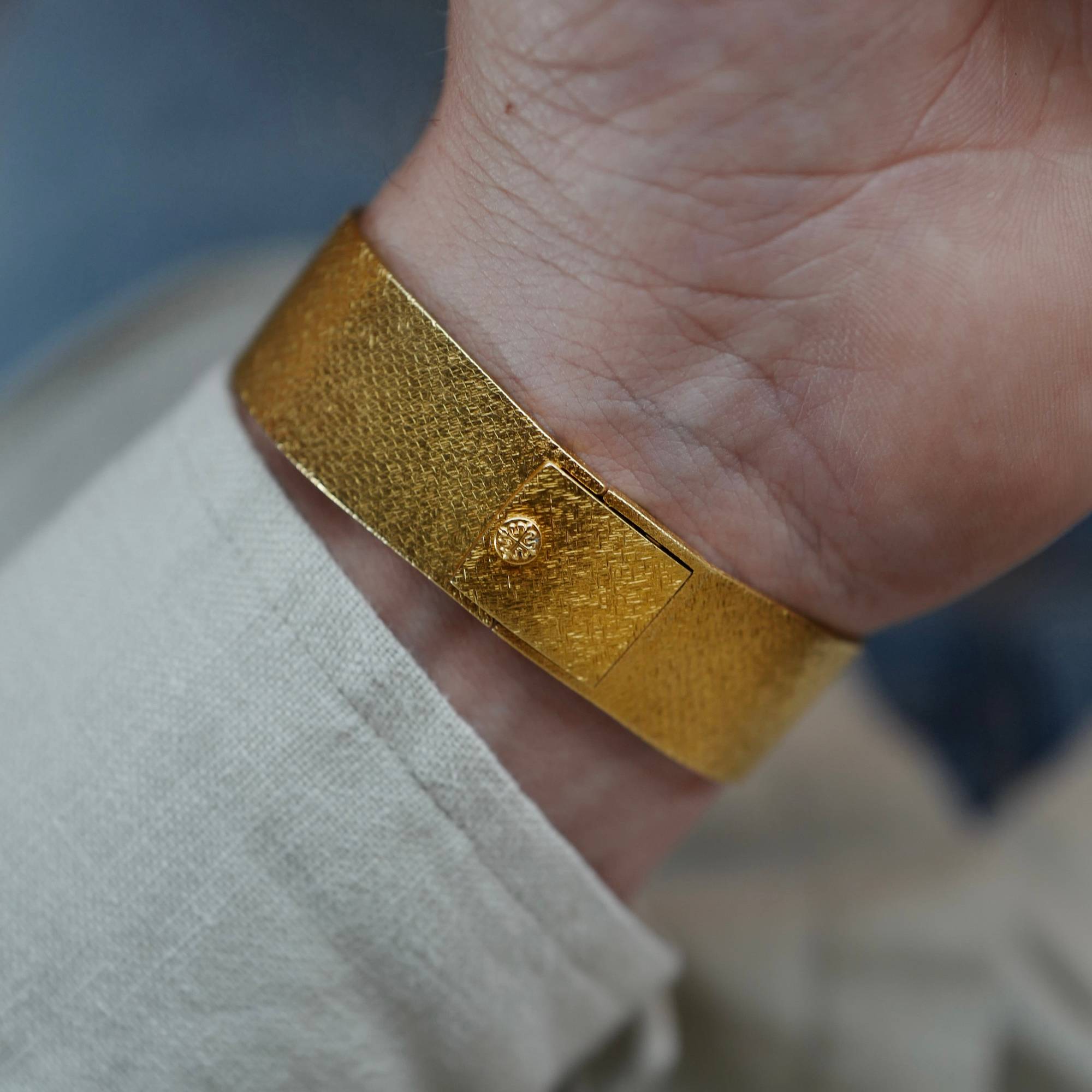 Patek Philippe - Patek Philippe Yellow Gold Perpetual Calendar Ref. 3448 on a Bracelet (Private Sale) - The Keystone Watches