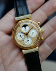 IWC - IWC Yellow Gold Perpetual Calendar Chronograph Da Vinci Ref. IW9253-05 - The Keystone Watches