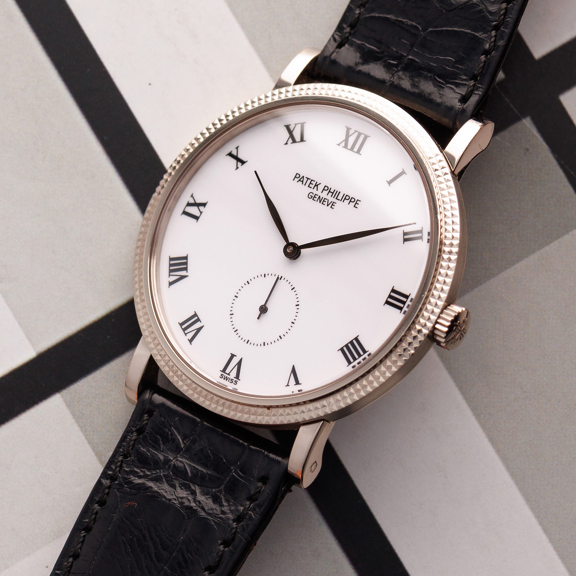 Patek Philippe White Gold Calatrava Ref. 3919