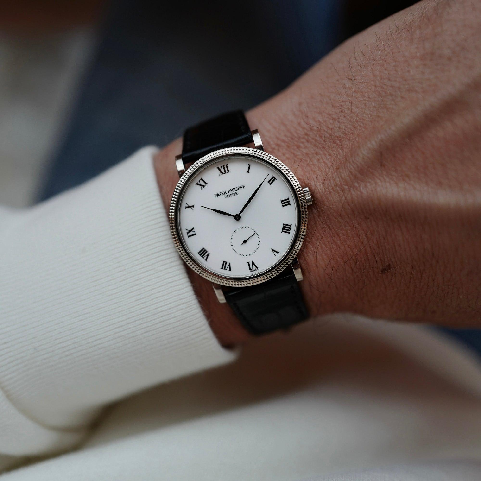Patek Philippe White Gold Calatrava Ref. 3919