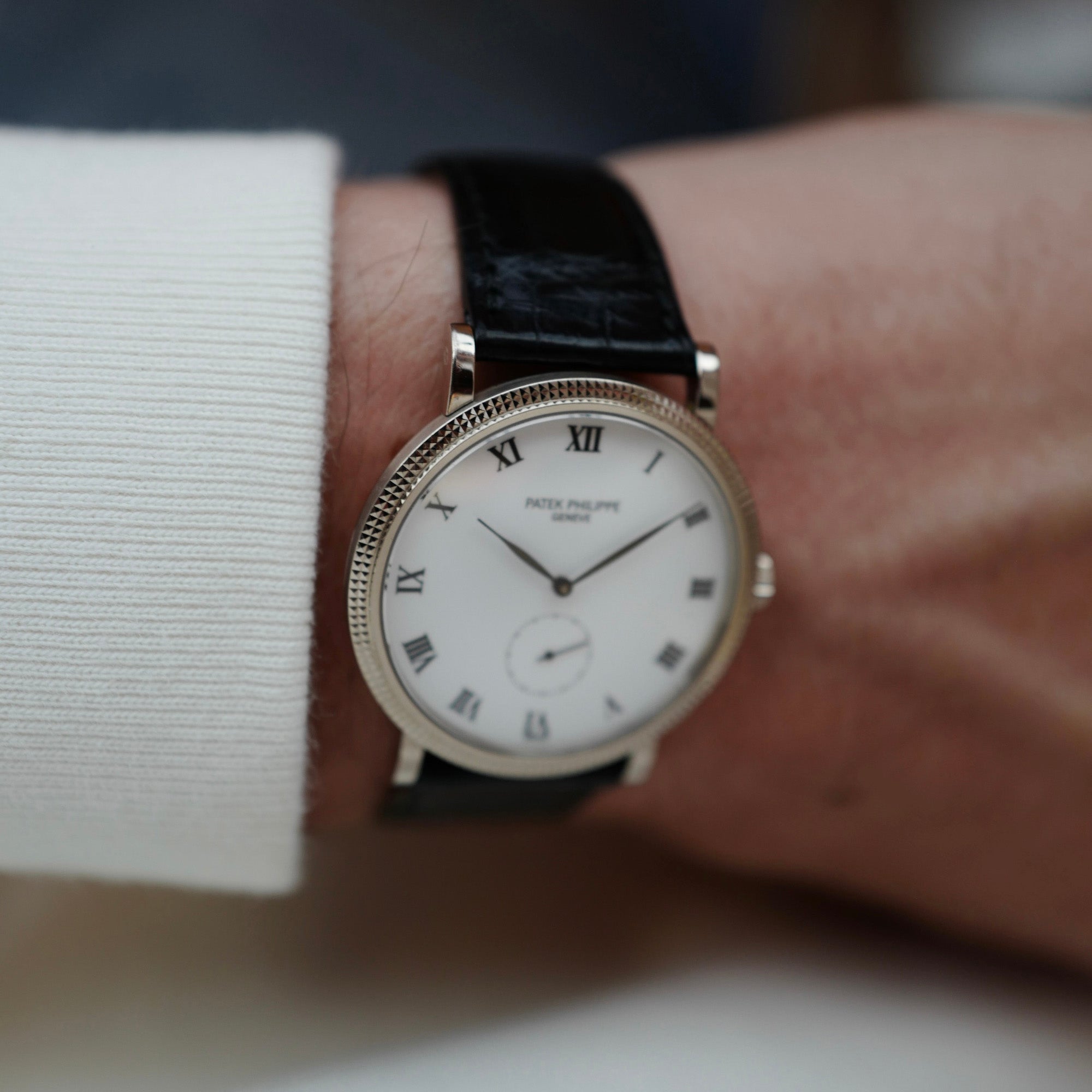 Patek Philippe White Gold Calatrava Ref. 3919