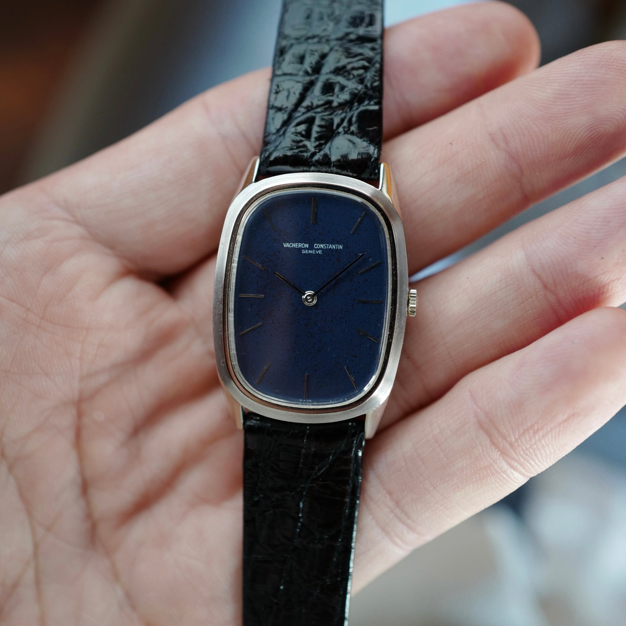 Vacheron Constantin - Vacheron Constantin White Gold Watch Ref. 2044 with Blue Dial - The Keystone Watches