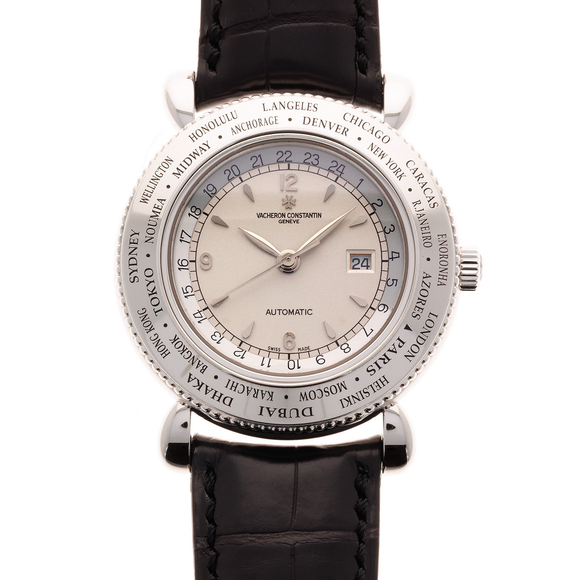 Vacheron Constantin - Vacheron Constantin White Gold World Time Ref. 48250 - The Keystone Watches