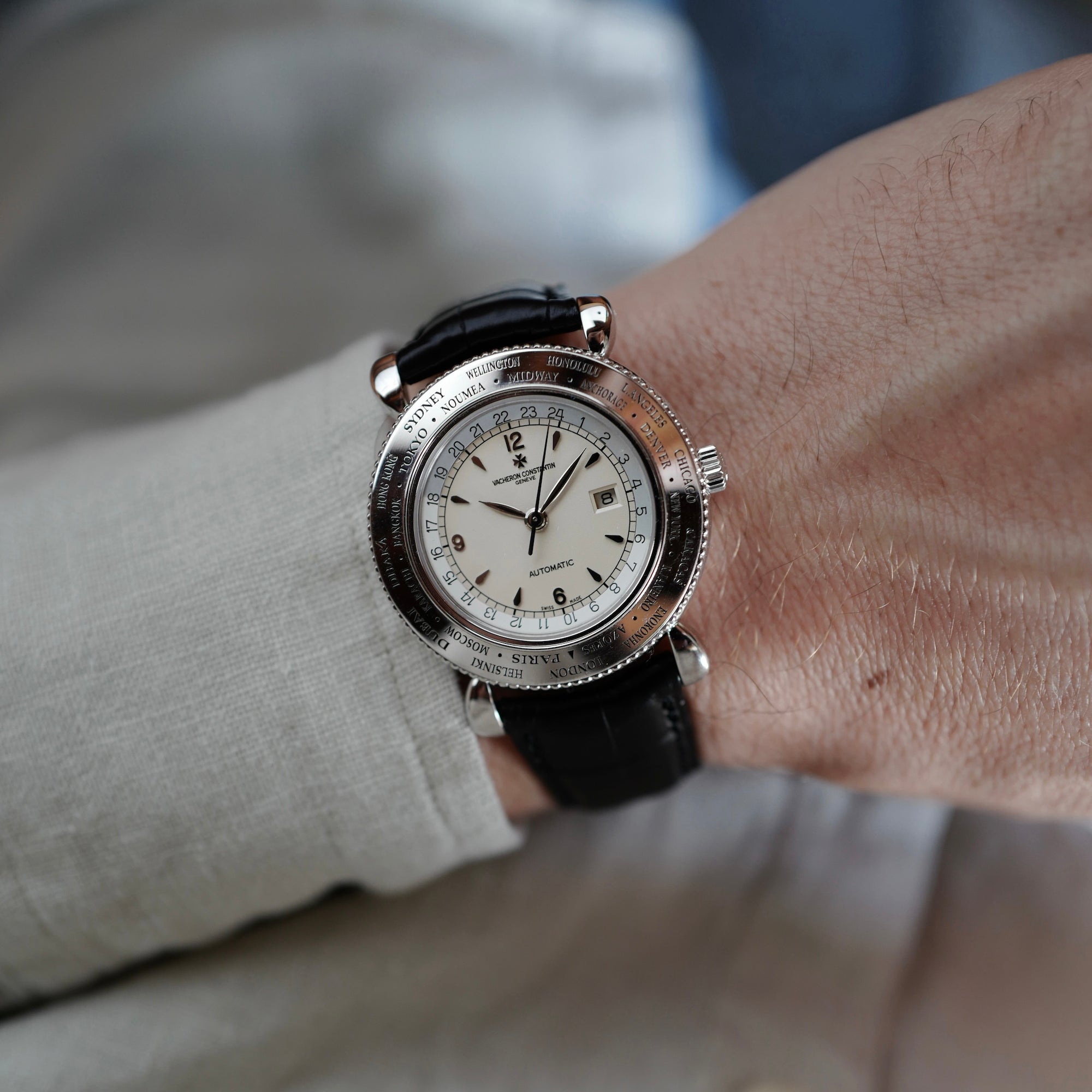 Vacheron Constantin White Gold World Time Ref. 48250