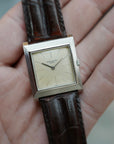Patek Philippe White Gold Square Watch Ref. 3404