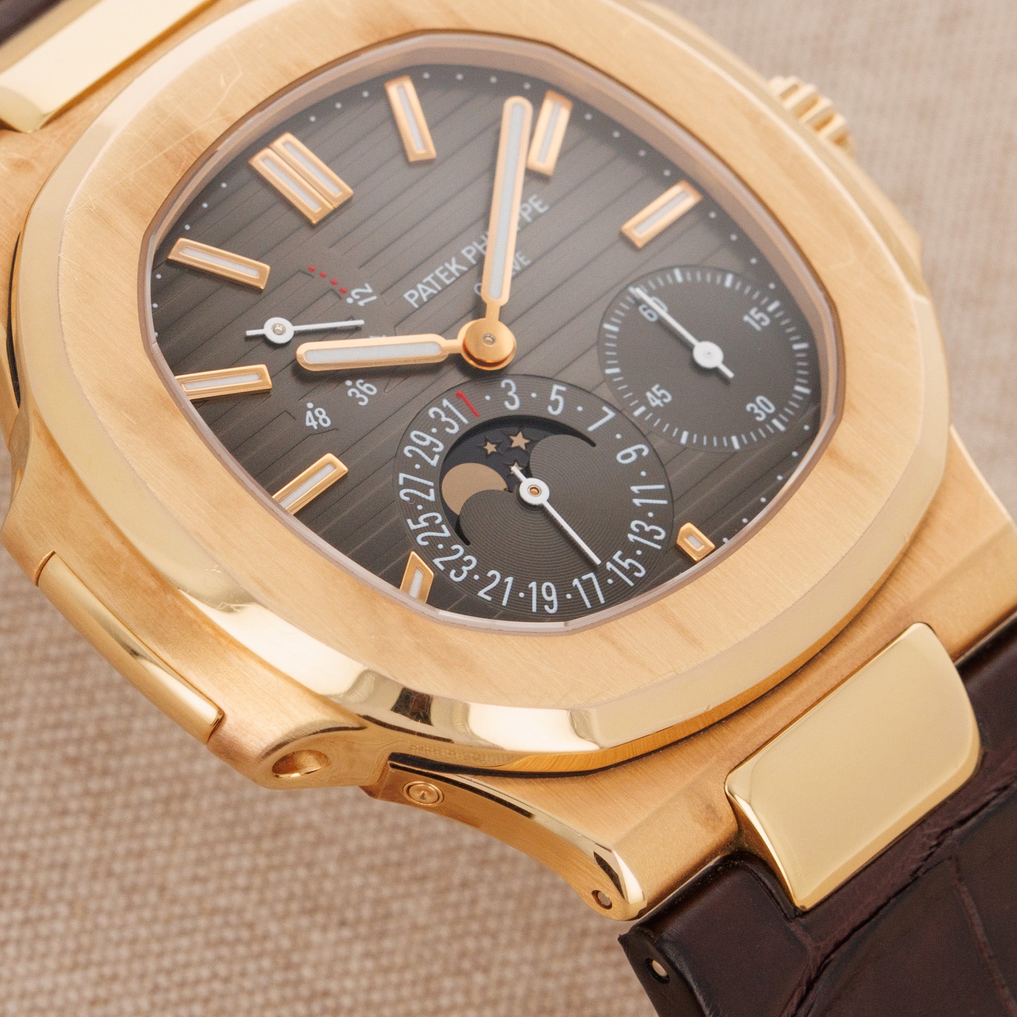 Patek Philippe Rose Gold Nautilus Ref. 5712R