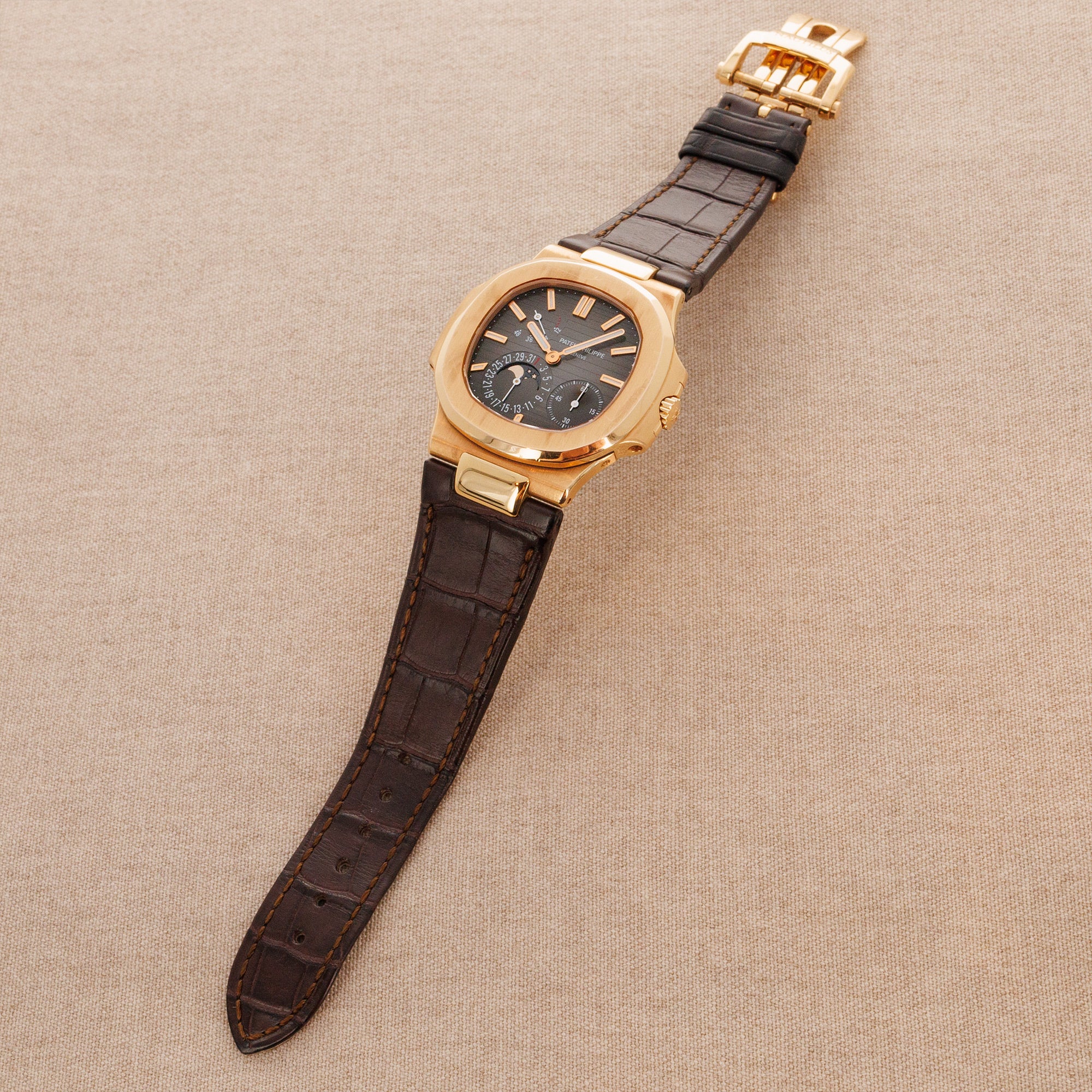 Patek Philippe Rose Gold Nautilus Ref. 5712R