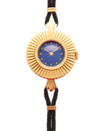 Patek Philippe - Patek Philippe Yellow Gold Blue Enamel Cocktail Watch Ref. 3247 - The Keystone Watches