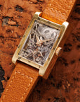 Audemars Piguet Yellow Gold Skeleton Watch, 1950s