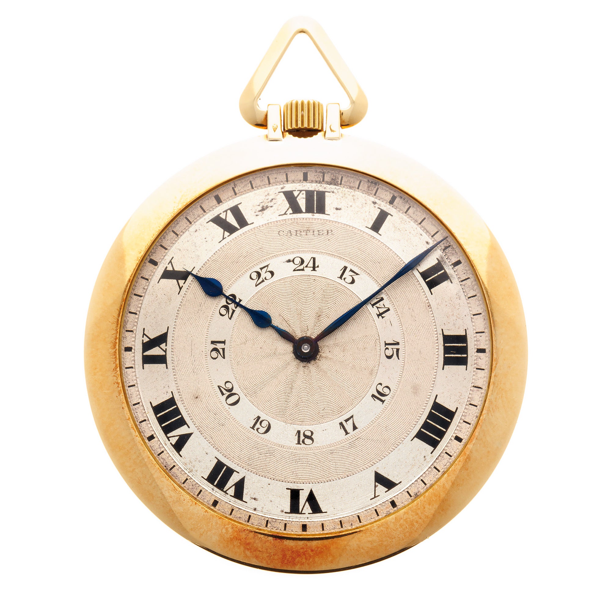 Cartier - Cartier Breguet and Roman Numeral Pocket Watch with EWC Movement - The Keystone Watches