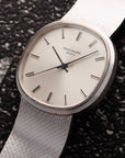 Patek Philippe White Gold Back Wind Golden Ellipse Ref. 3586
