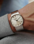 Patek Philippe White Gold Back Wind Golden Ellipse Ref. 3586