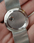 Patek Philippe White Gold Back Wind Golden Ellipse Ref. 3586