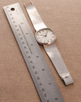 Patek Philippe White Gold Back Wind Golden Ellipse Ref. 3586