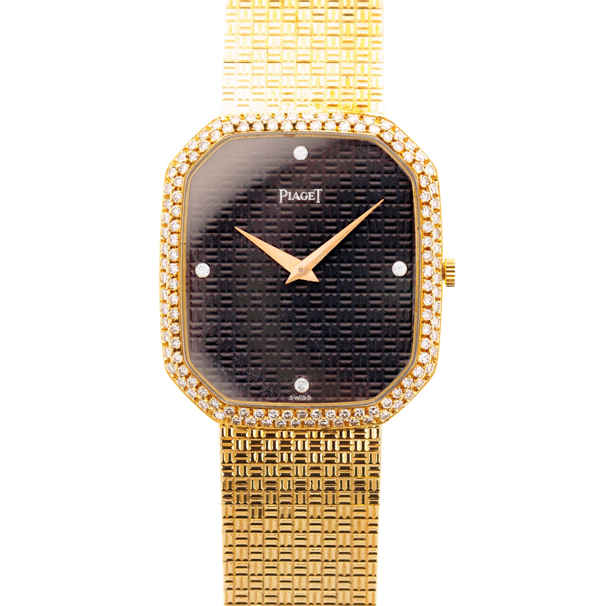 Piaget Yellow Gold Diamond Watch Ref. 9791