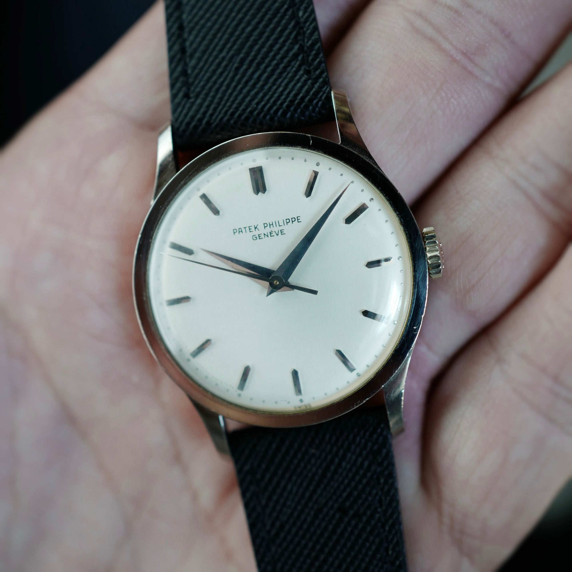 Patek Philippe White Gold Calatrava Watch Ref. 570
