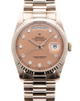 Rolex White Gold Day Date Ref. 18239 with Salmon Dial