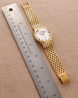 Patek Philippe Yellow Gold Calatrava Ref. 3919 on Rare Chain Link Bracelet
